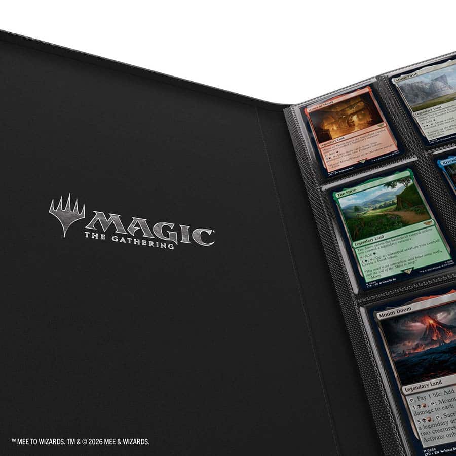Gamegenic | MTG: The Hobbit: Zip-Up Album 18-Pocket - Thranduil the Elvenking & The Mountain-king
