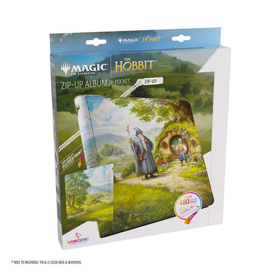 Gamegenic | MTG: The Hobbit: Zip-Up Album 24-Pocket - The Shire