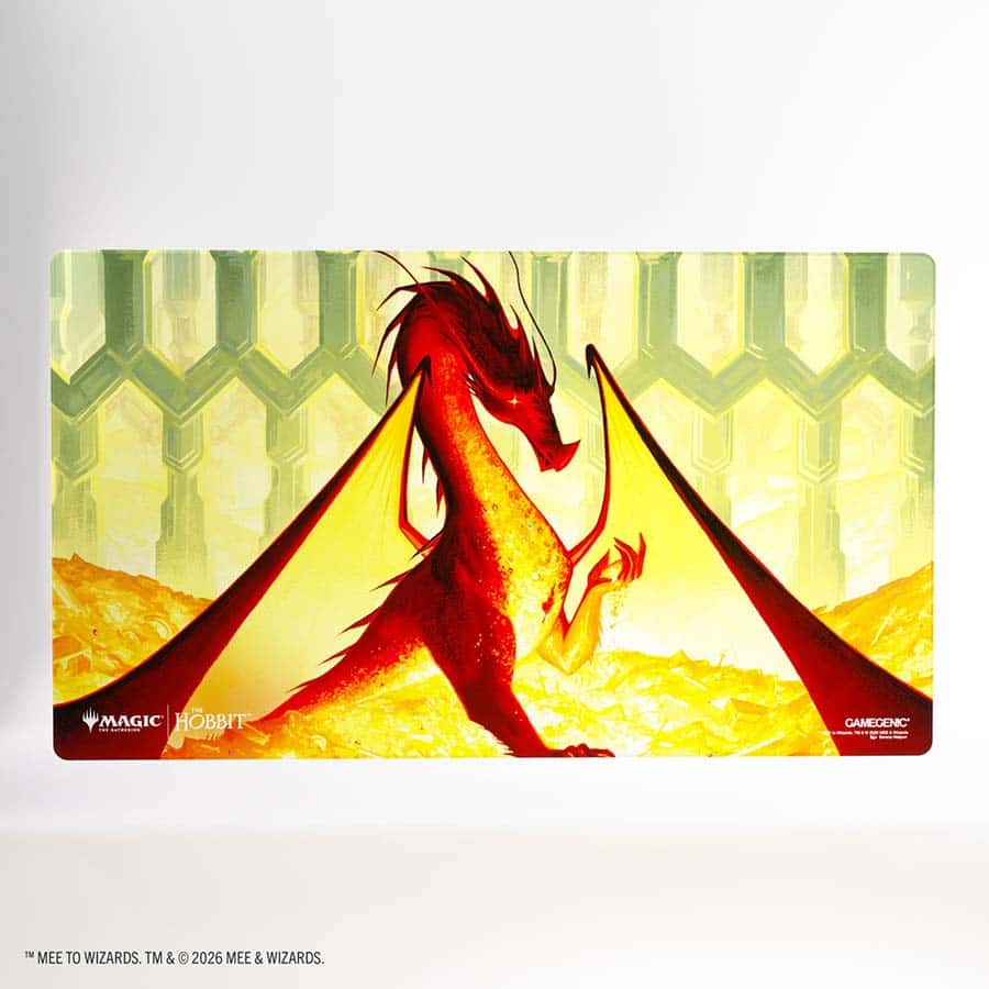 Gamegenic | MTG: The Hobbit: Shiny Playmat - Smaug the Golden
