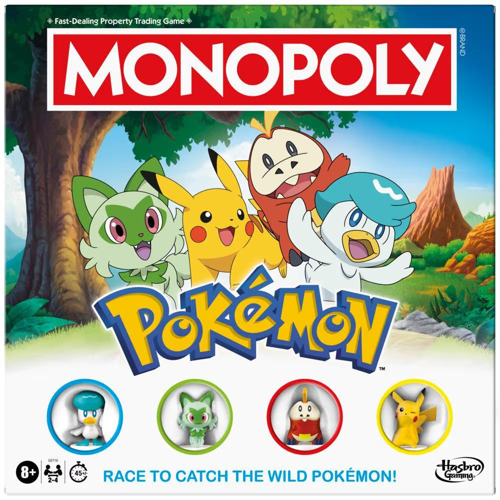 Monopoly Pokémon Edition Board Game