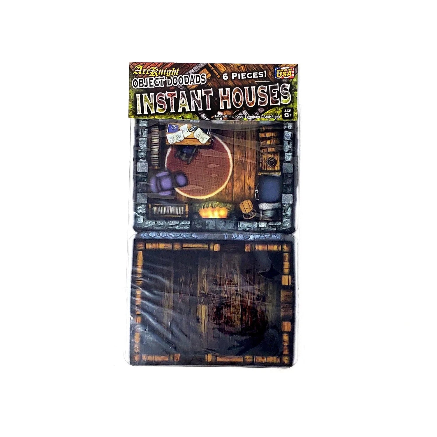 ArcKnight: Instant Houses - Roleplaying Objects - 6 Pieces