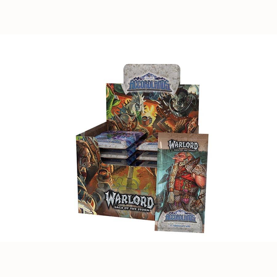 WARLORD: SAGA OF THE STORM TCG: INTO THE ACCORDLANDS BOOSTER DISPLAY (24CT)