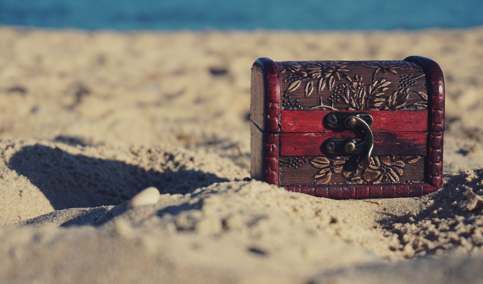 Small treasure chest waiting to be discovered