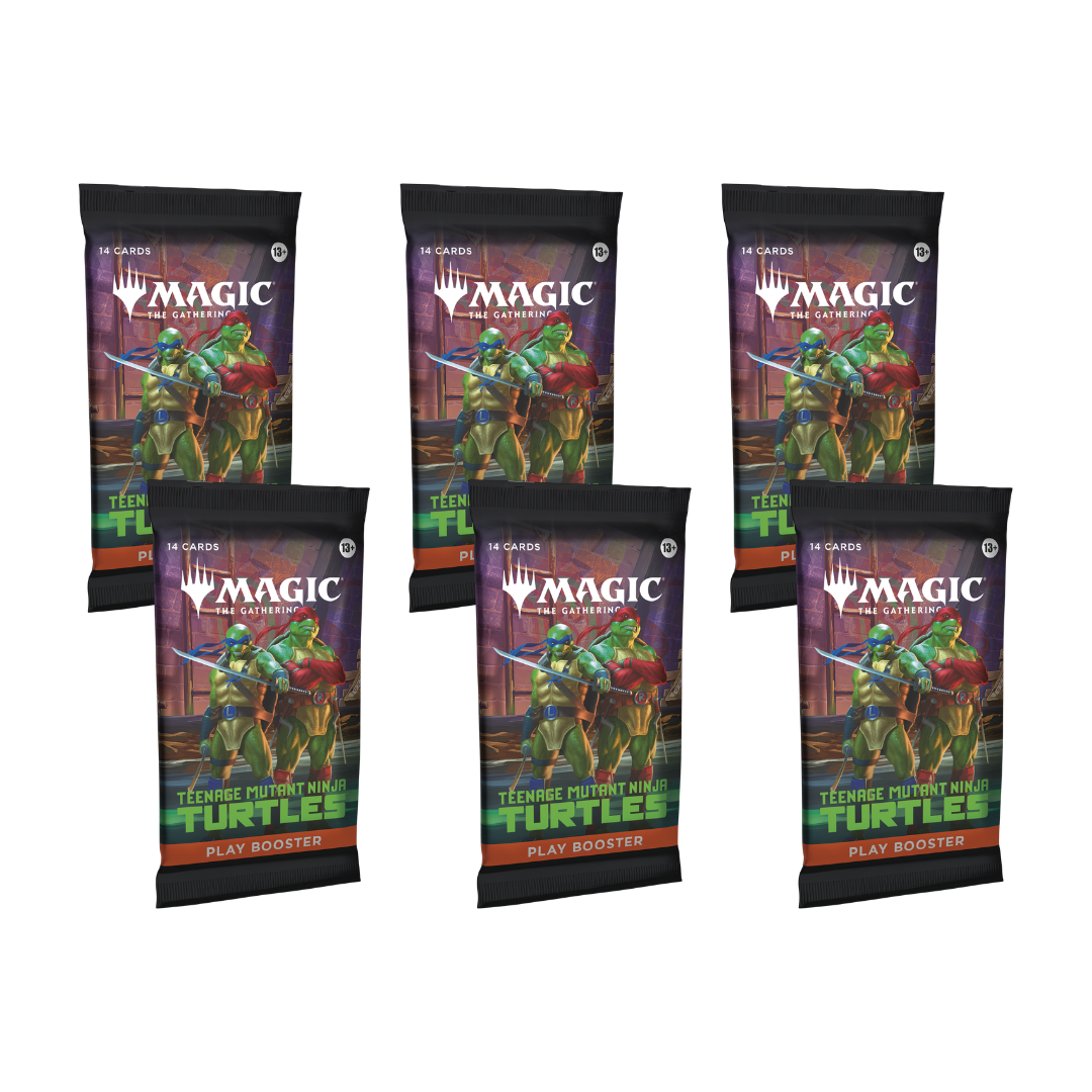 Magic The Gathering: Teenage Mutant Ninja Turtles Play Booster Bundle (6ct)