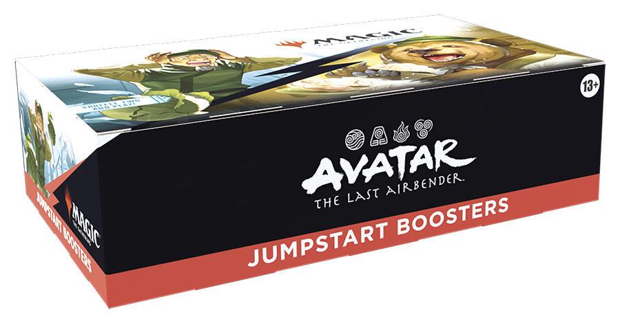 Avatar The Last Airbender Magic The Gathering Jumpstart Booster Box Avatar The Last Airbender Magic The Gathering Jumpstart Booster Box