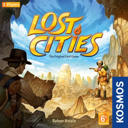 Lost Cities Card Game with 6th Expedition