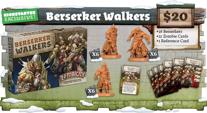 [USED] Zombicide: Berserker Walkers