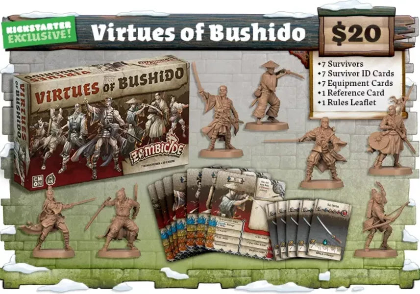 [USED] Zombicide: Virtues Of Bushido