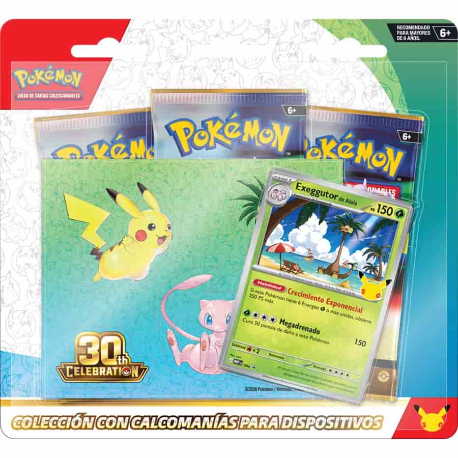 Pokemon TCG: 30TH Celebration Tech Sticker Collection