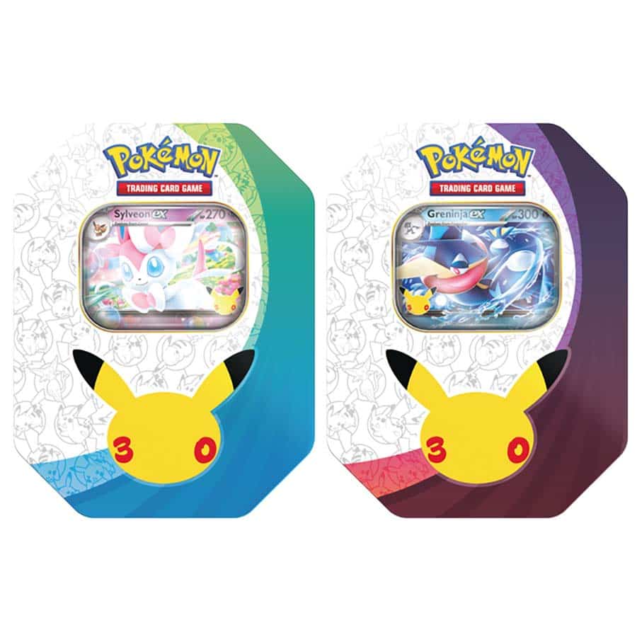 Pokemon TCG: 30TH Celebration Ex Tin