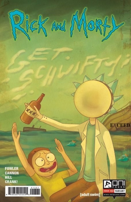 Rick and Morty #13 – Exceed Exclusives Variant (2016)