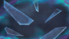 Animated shattered-glass Echoverse background for Magic: The Gathering Reality Fracture
