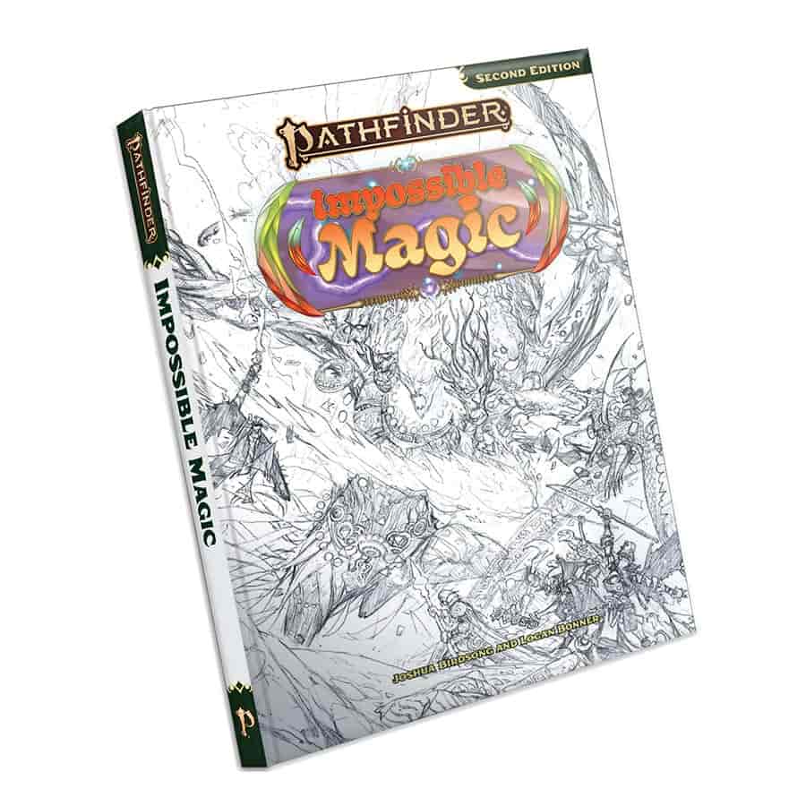 PAthfinder (2E): Impossible Magic - [Sketch Cover]