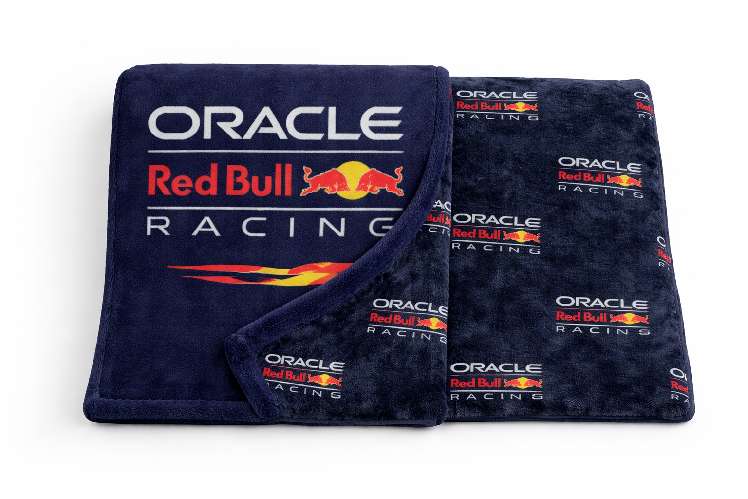 Formula 1 Fleece Blanket Throw - Soft Warm Racing Blanket for Couch, Travel & Bedroom - Lightweight Polyester Throw for Gaming, Camping & Sleepovers - Motorsport Gift for Men, Teens & F1 Fans (47x59 in)