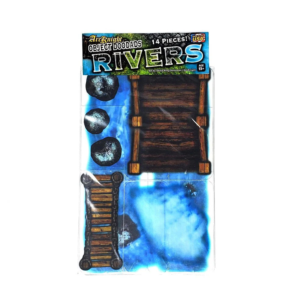 ArcKnight: Rivers - Roleplaying Objects - 14 Pieces