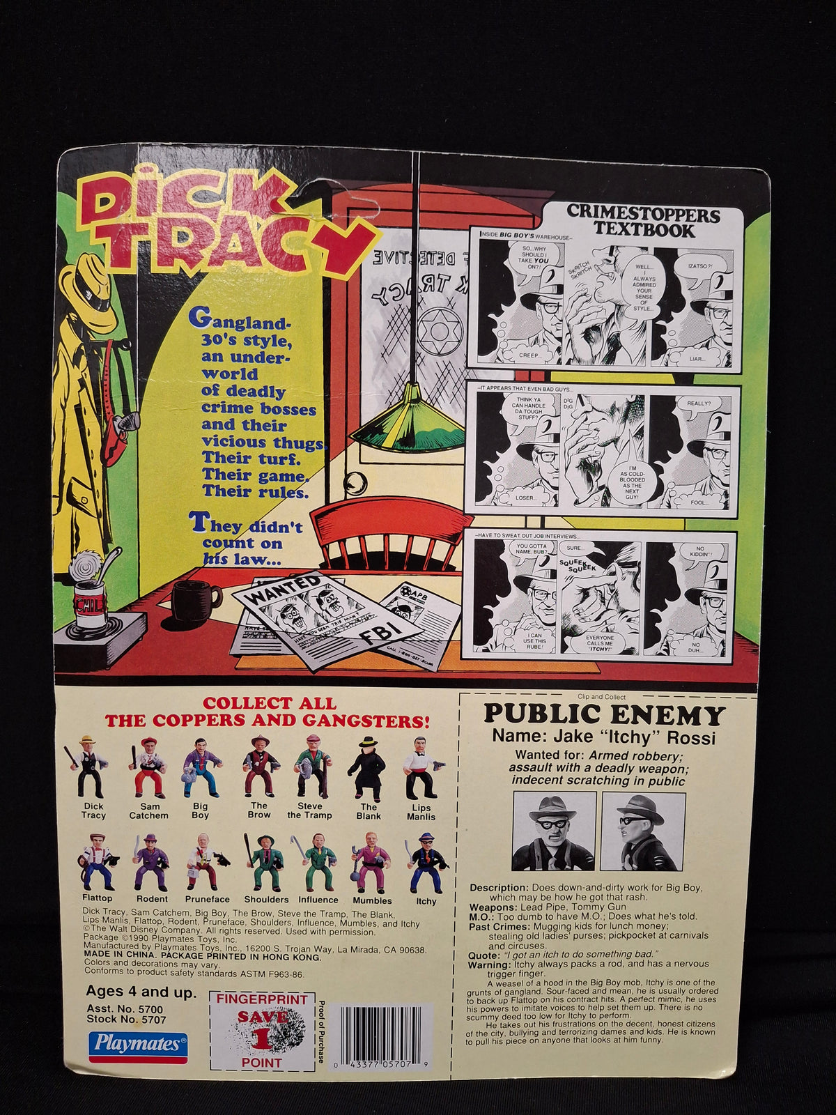 Dick Tracy - Itchy