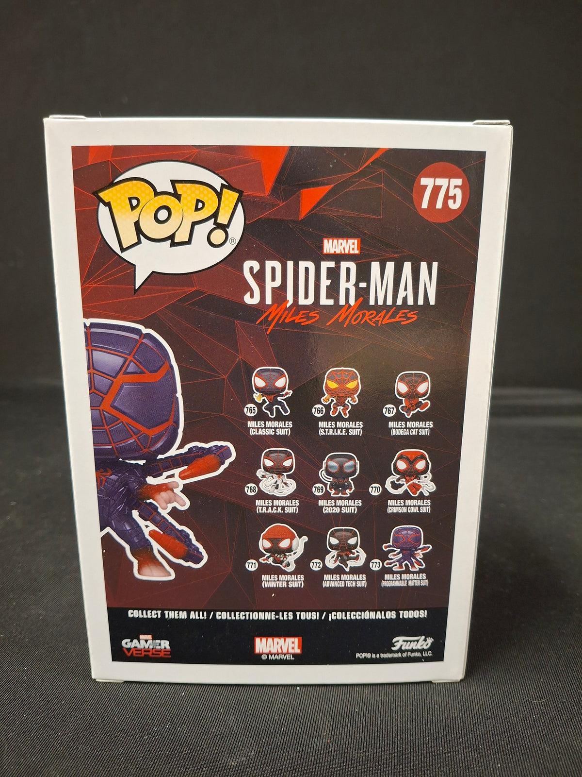 Funko Pop! Games: Marvel's Spider-Man - Miles Morales (Programmable Matter Suit) #775 (GameStop Exclusive)