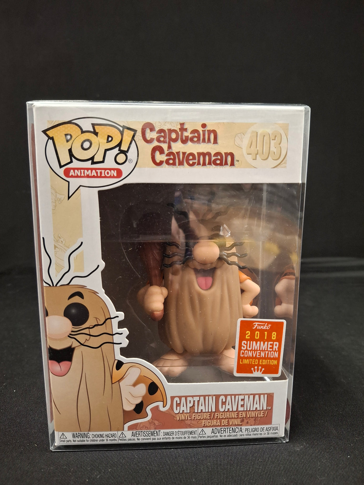 Funko Pop! Animation: Hanna-Barbera - Captain Caveman