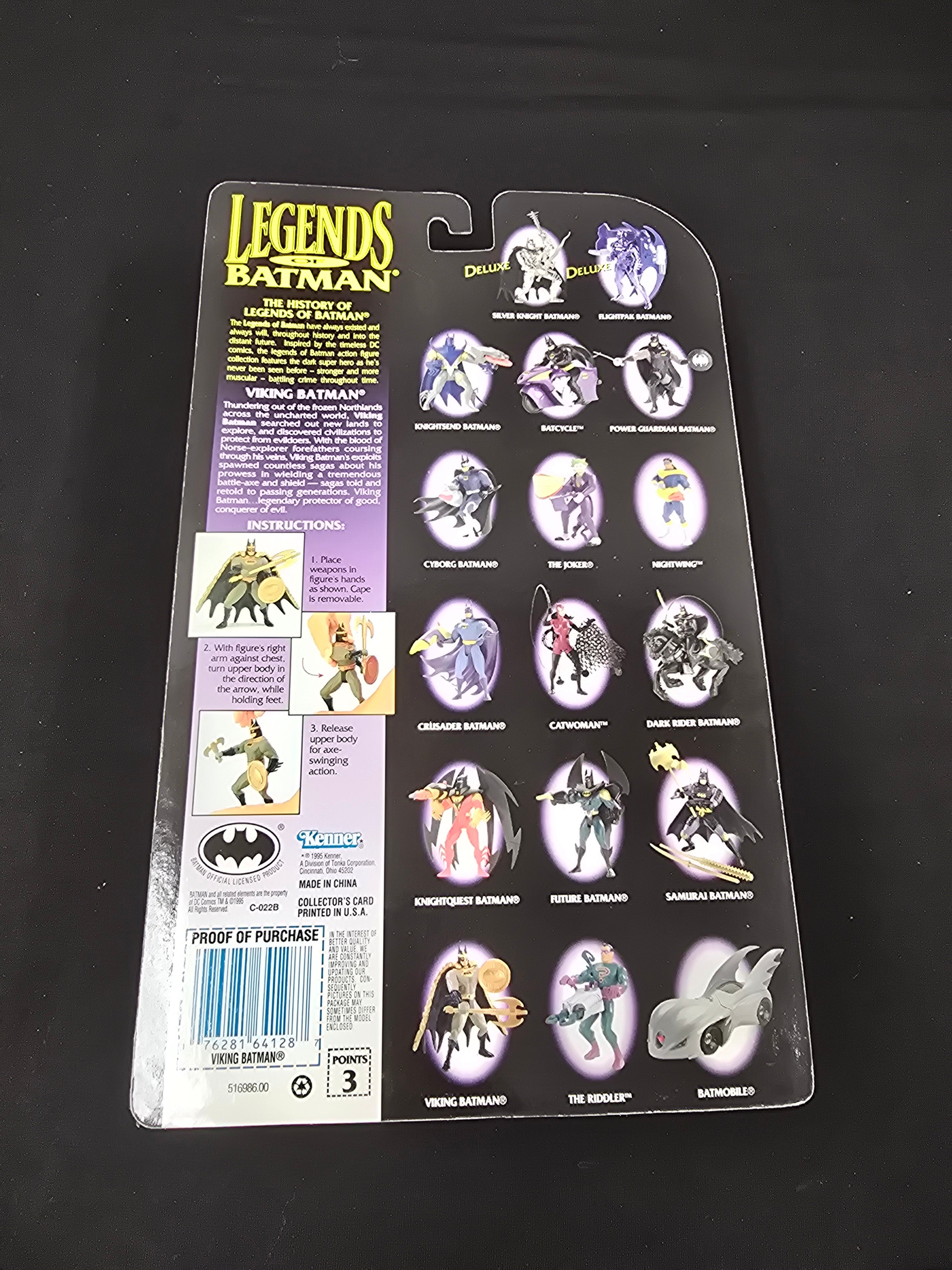 Legends of Batman - Viking Batman w/ Swinging Battle Axe Action