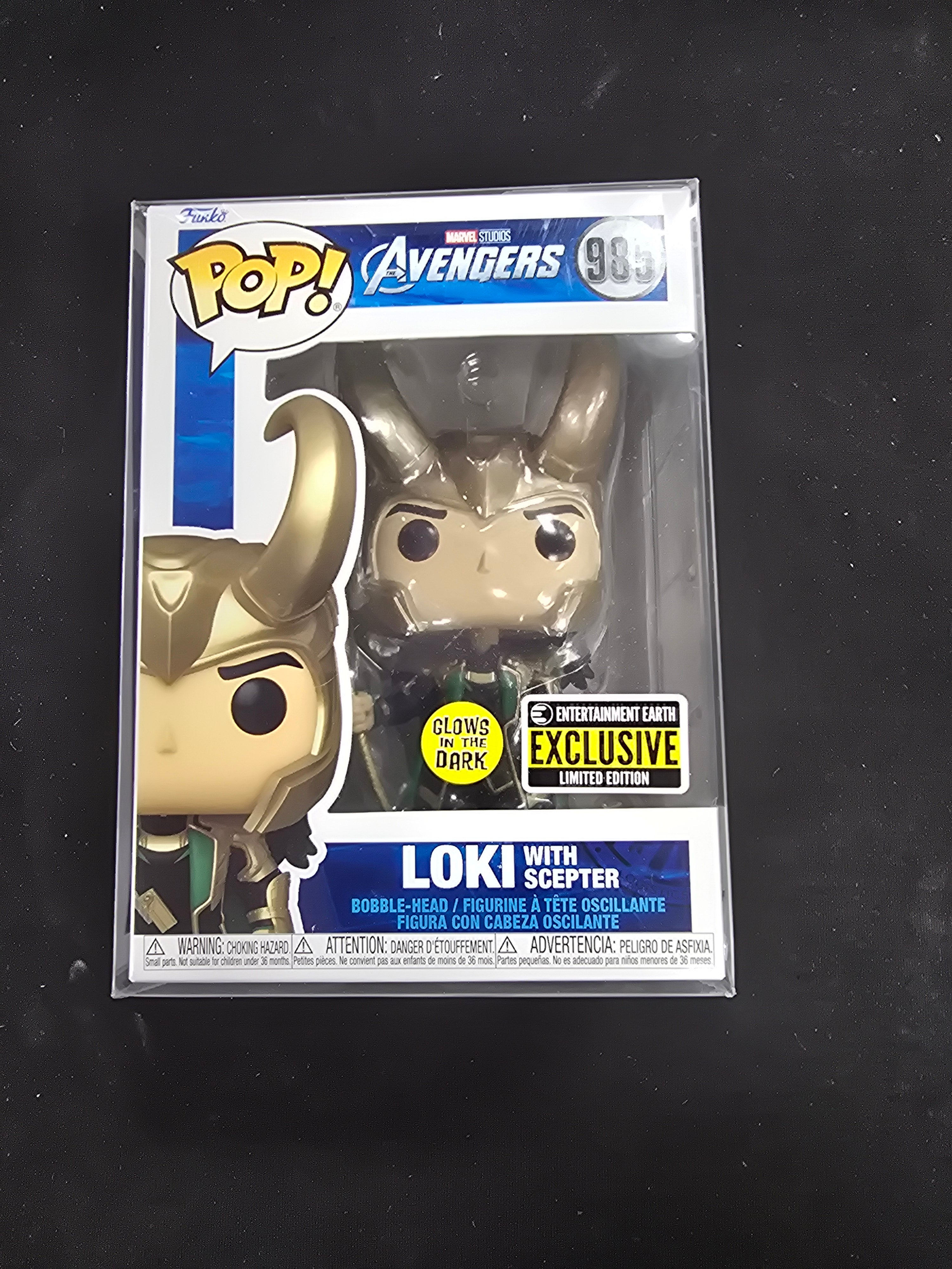 The Avengers - Loki w/ Scepter (Entertainment Earth Exclusive) (Limited Edition) (Glows in the Dark)