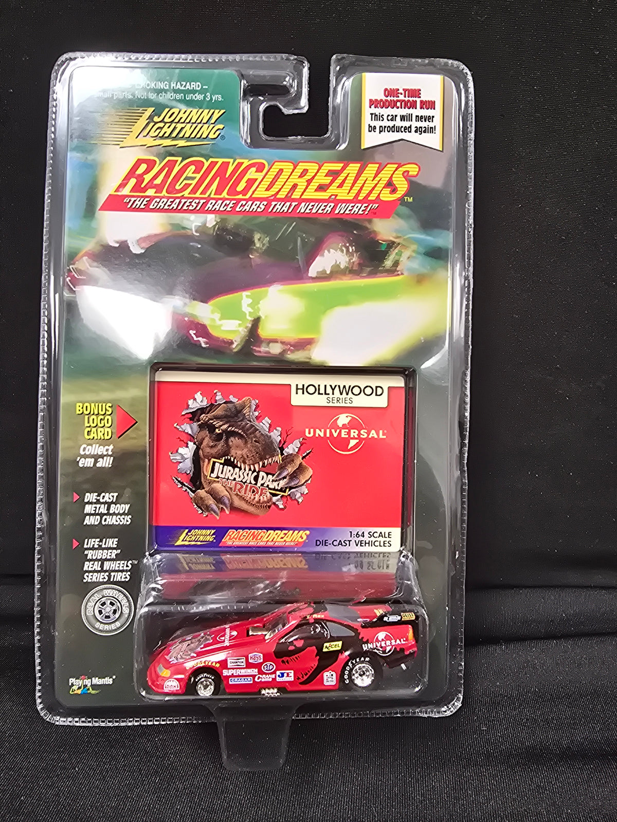 Johnny Lightning Racing Dreams - Jurassic Park the Ride