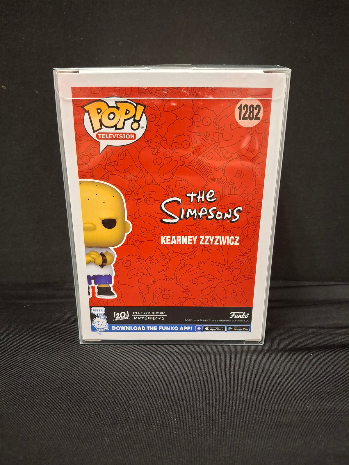Funko POP Television The Simpsons Kearney Zzyzwicz Con Exclusive #1282 JJ0230JW
