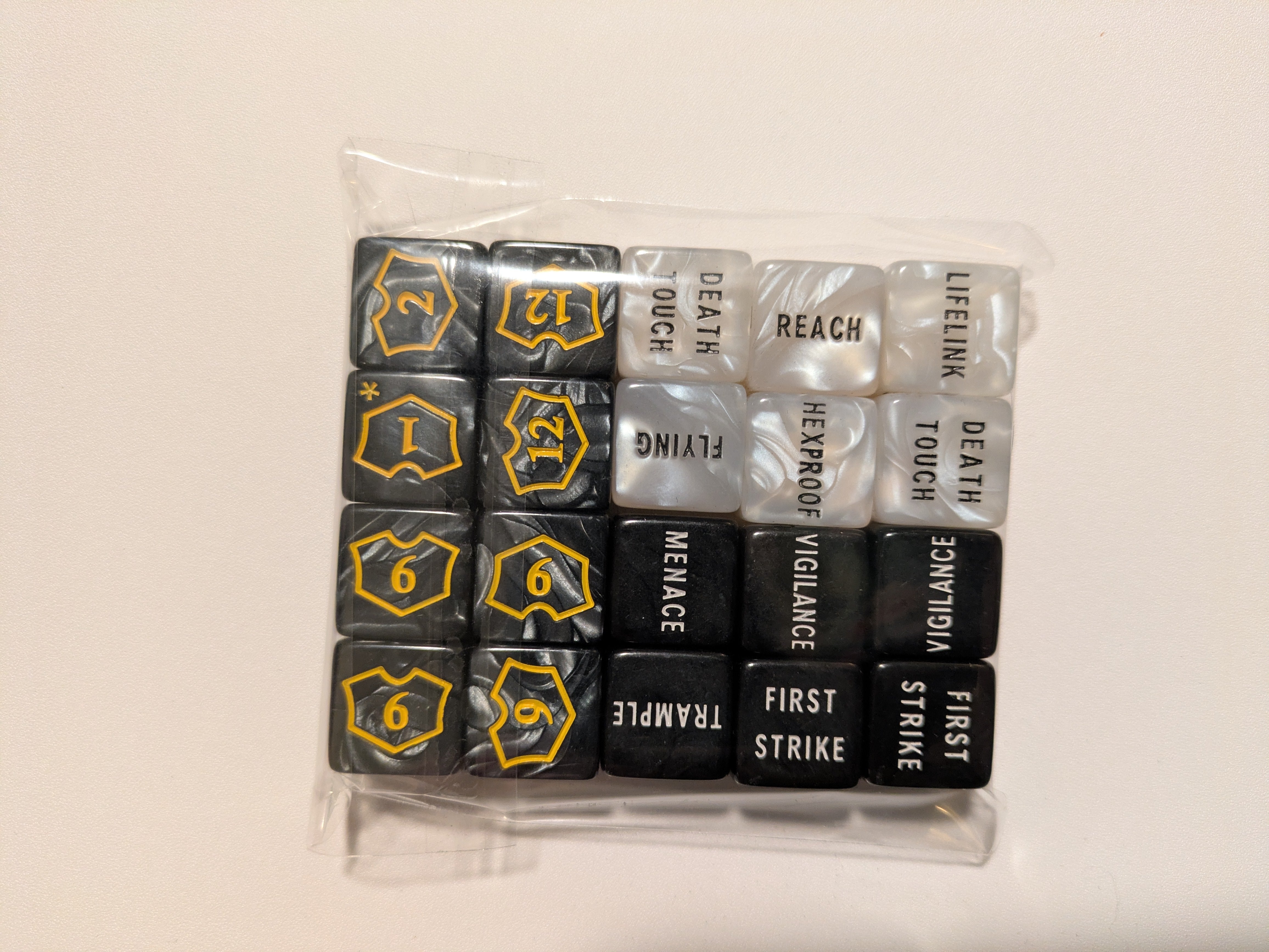 Magic the Gathering: Loyalty Counter & Key Word/ Ability Dice Set