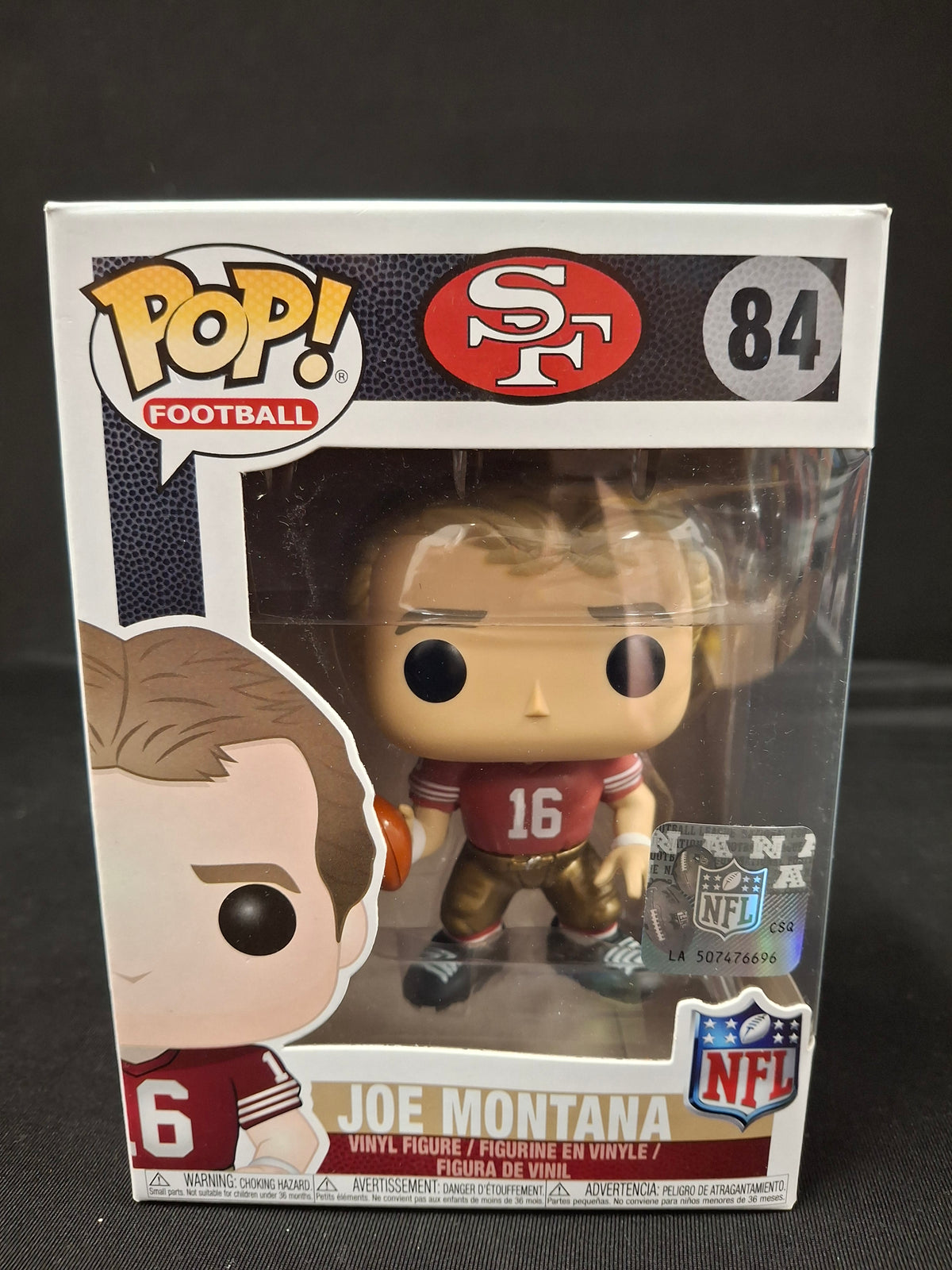 Funko Pop! NFL Legends: San Francisco 49ers - Joe Montana (Home Jersey)