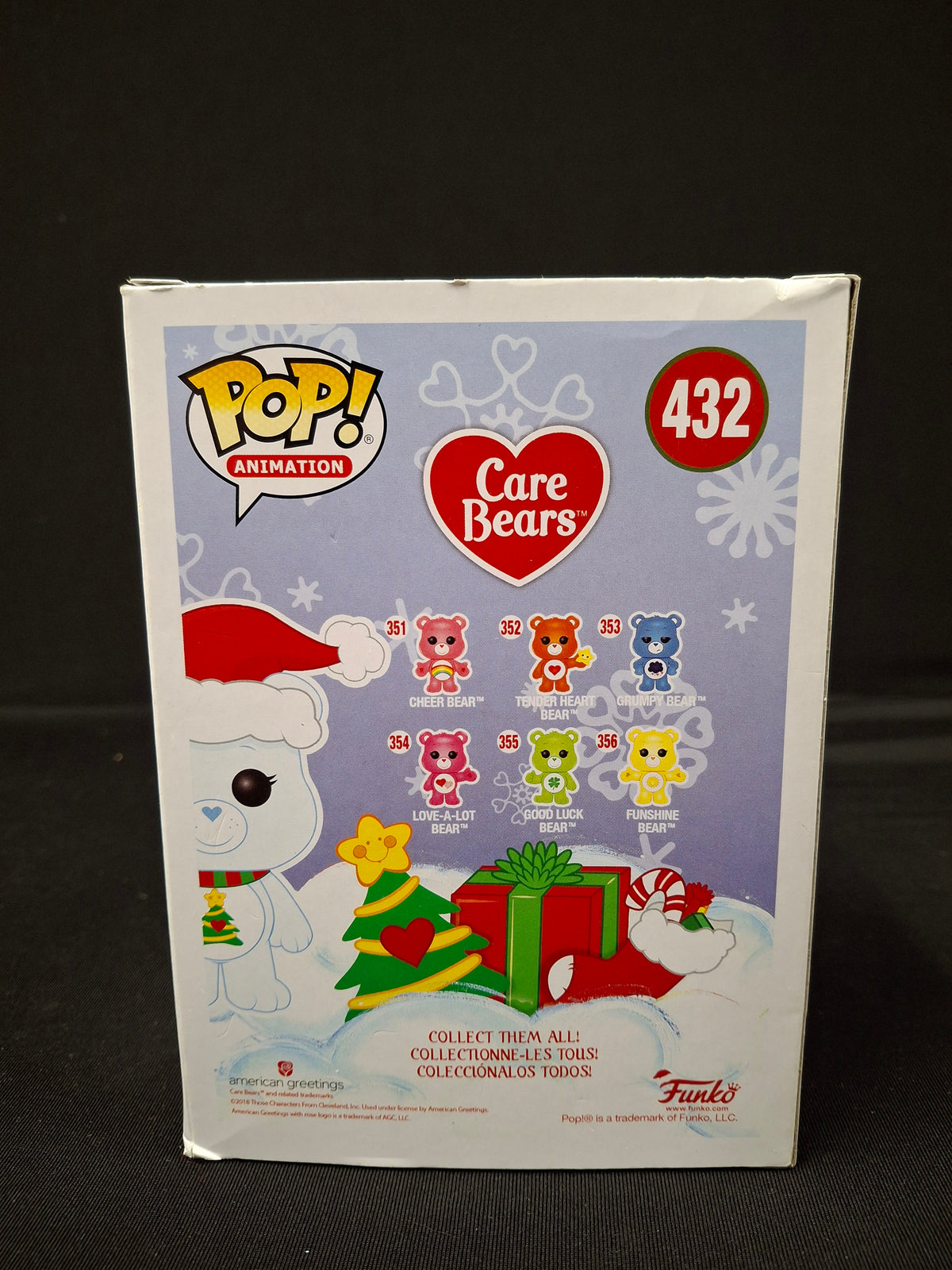 Funko Pop! Animation: Care Bears - Christmas Wishes Bear #432 (12 Days of Christmas Exclusive)