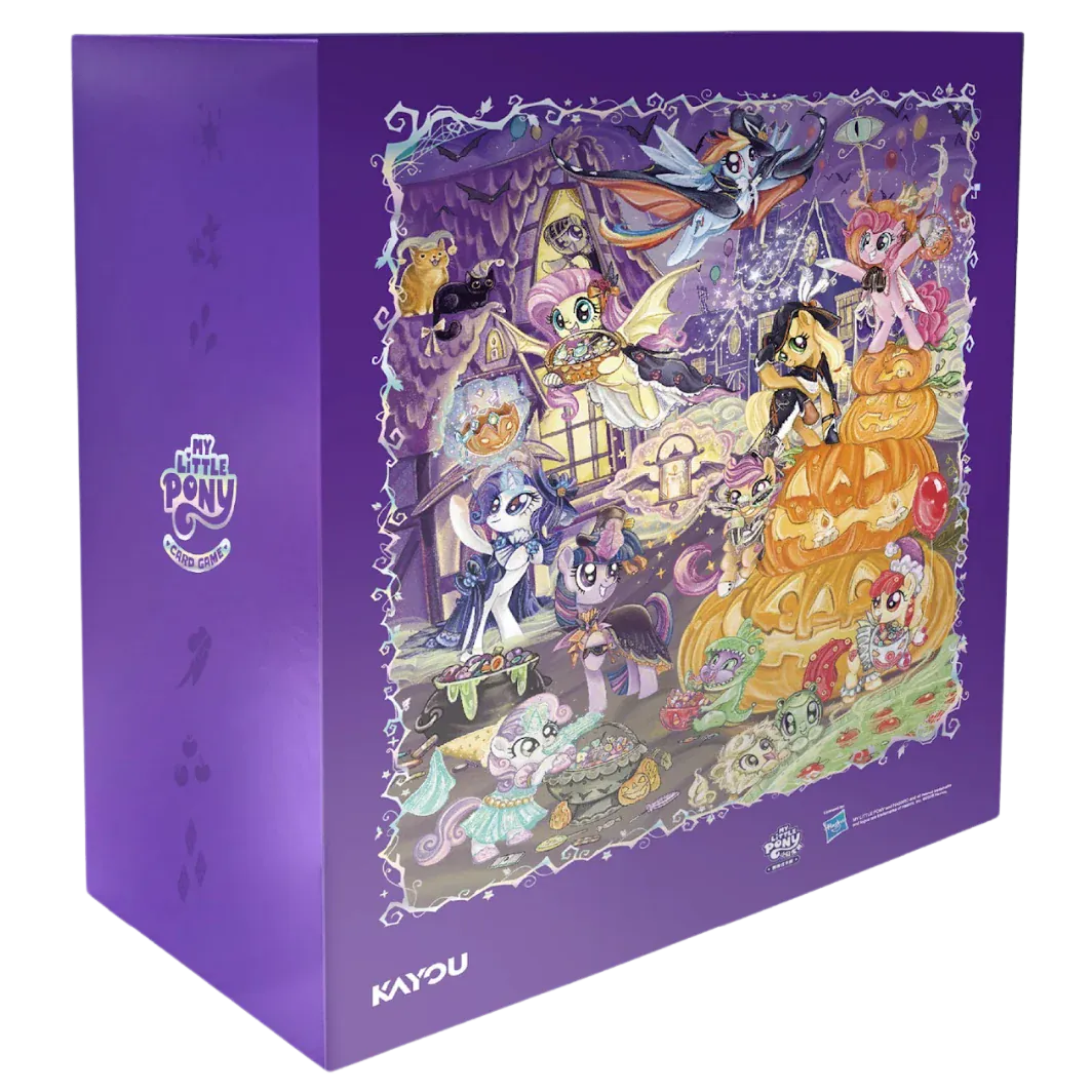 Juego de cartas coleccionables de My Little Pony: Caja de coleccionista de la Noche de Pesadillas