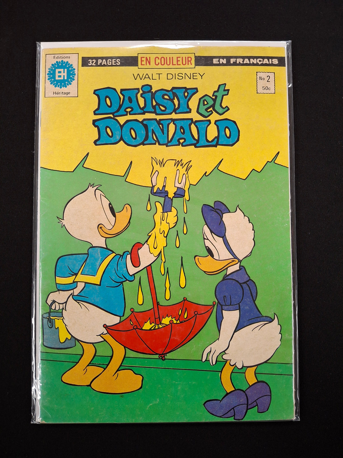 Walt Disney's Daisy et Donald #2 – Éditions Héritage French Canadian Comic (1980s)