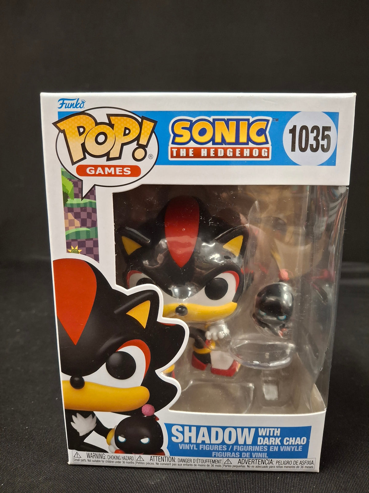 Funko Pop! & Buddy: Sonic the Hedgehog - Shadow with Dark Chao