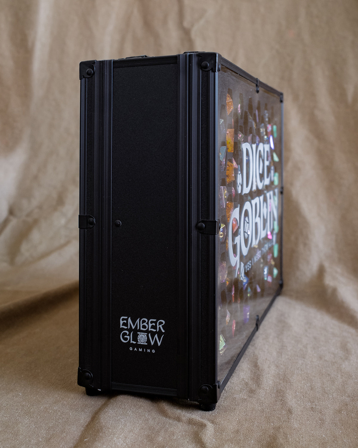 COLOSSAL Chest of Hoarding | 66 Set Capacity! | Plexi Glass Dice Display Case