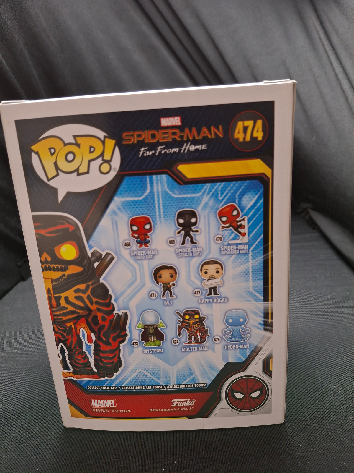Funko Pop! Marvel: Spider-Man: Far From Home - Molten Man #474 (Glow in the Dark Exclusive)