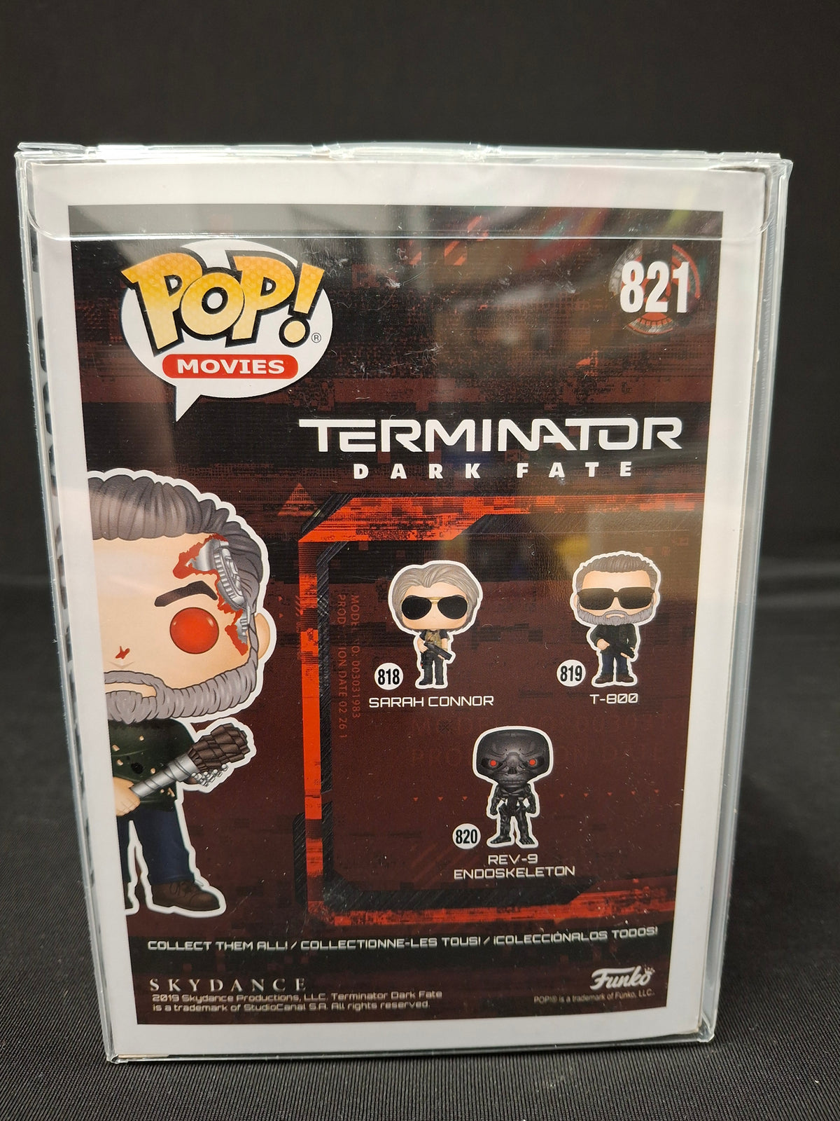 Funko Pop! Movies: Terminator: Dark Fate - T-800 #821 (Limited Edition)