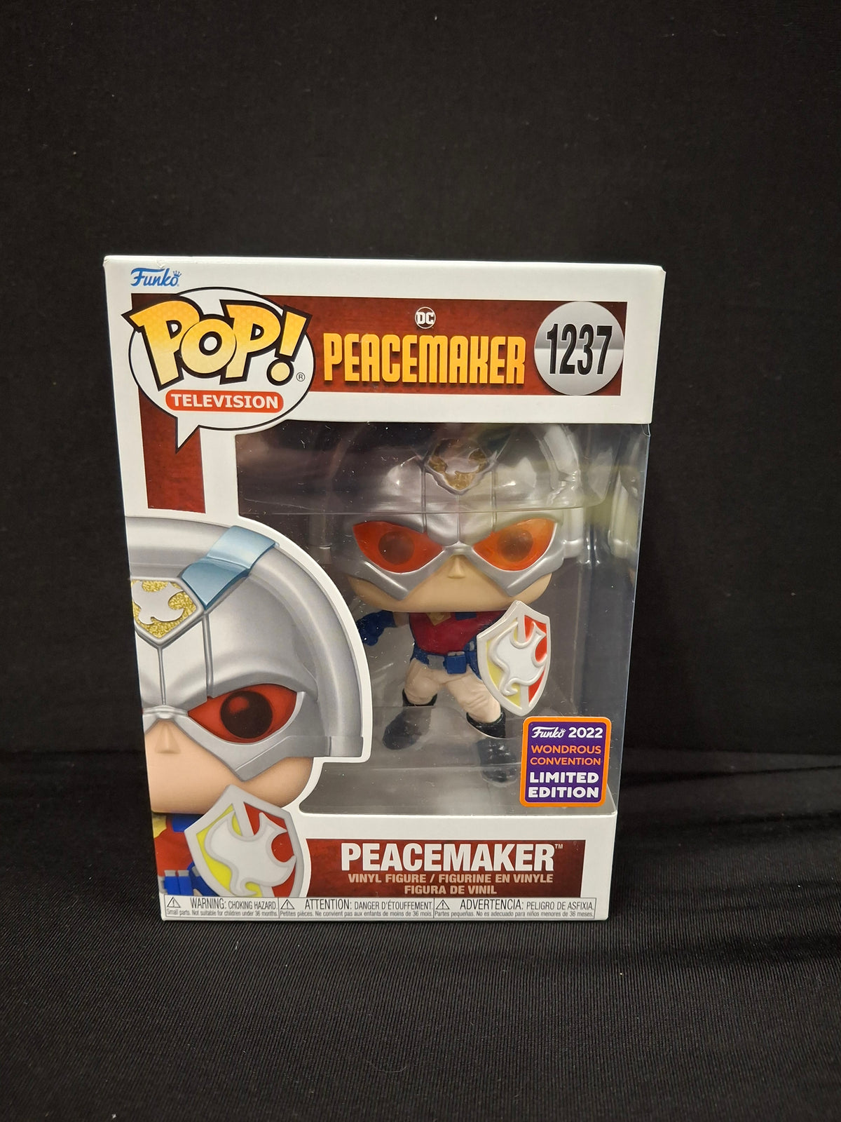 Funko Pop! DC PeaceMaker #1237 WonderCon Exclusive 2022 JJ0230JW