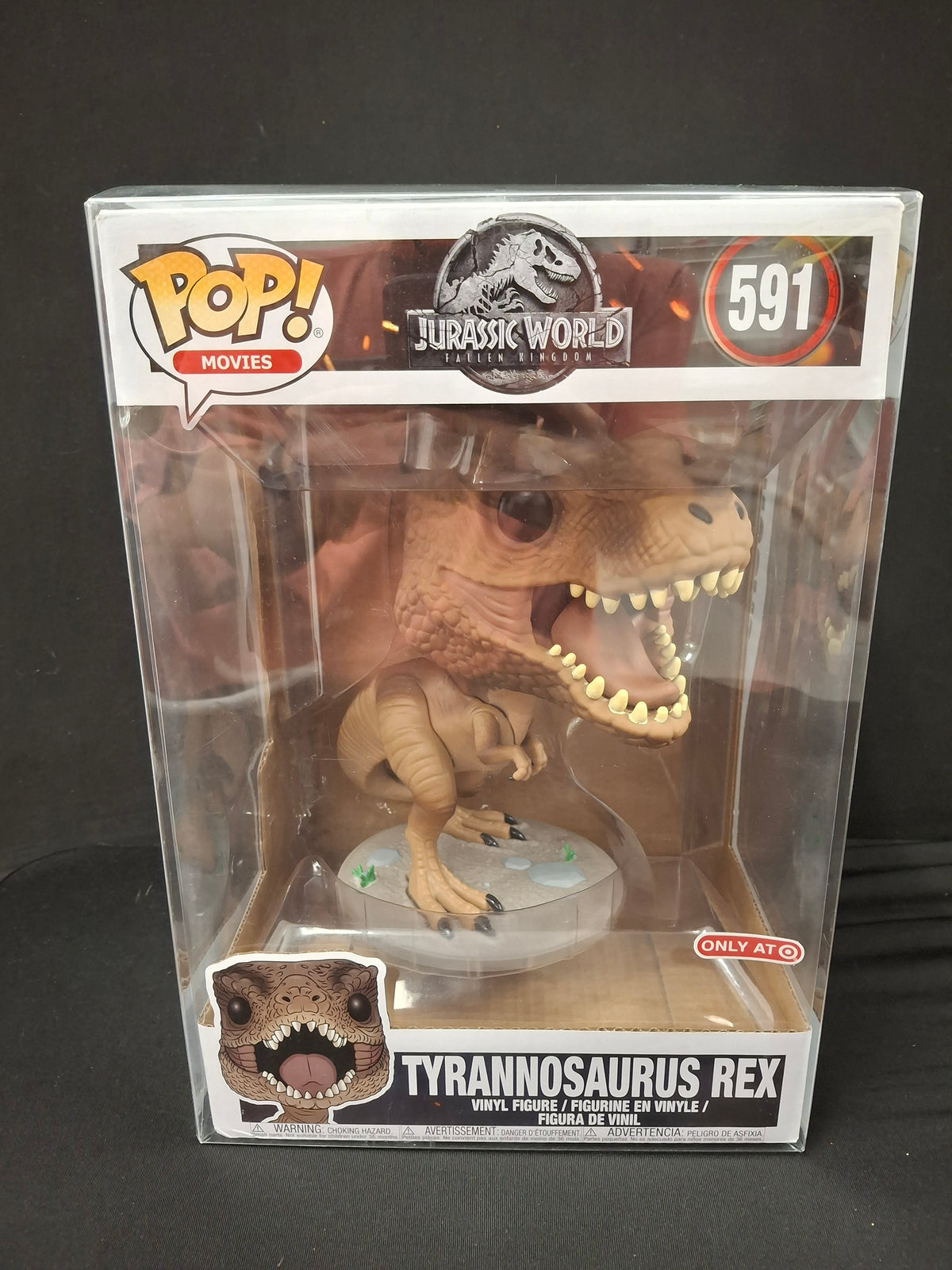 Funko Pop Jurassic World Tyrannosaurus Rex 10" 591 Target Exclusive,JJ-B-32