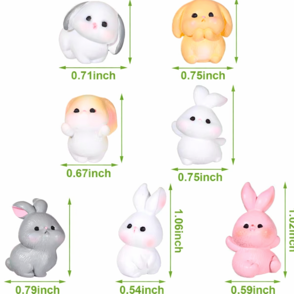 Magic The Gathering: Rabbit Token Miniature (Random Style)