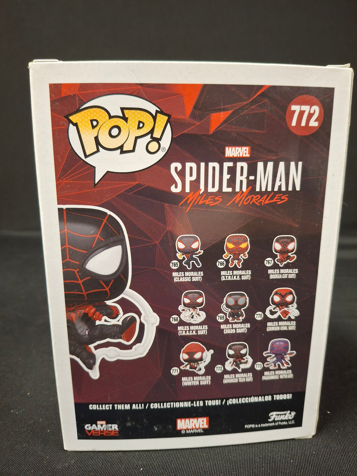 Funko Pop! Games: Marvel's Spider-Man: Miles Morales - Miles Morales (Advanced Tech Suit)