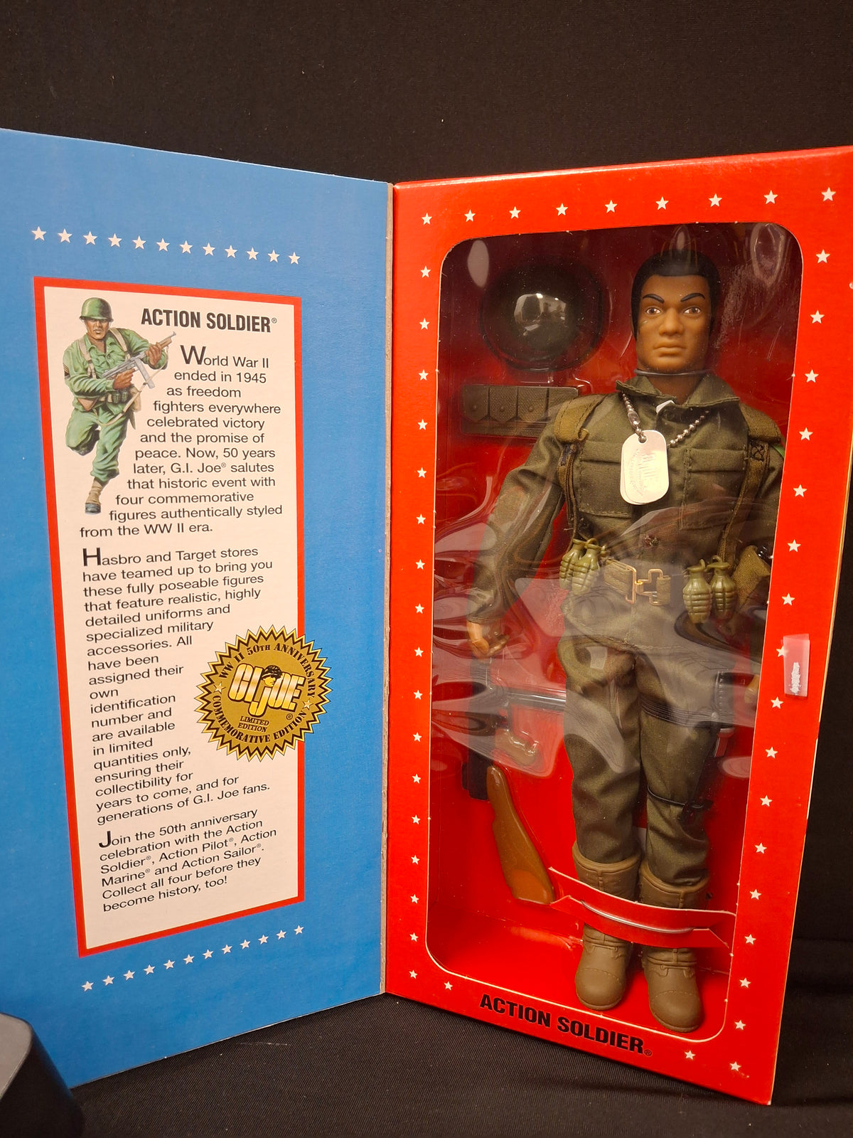 G.I Joe Action Soldier - Limited Edition WW2 Commemorative Figure