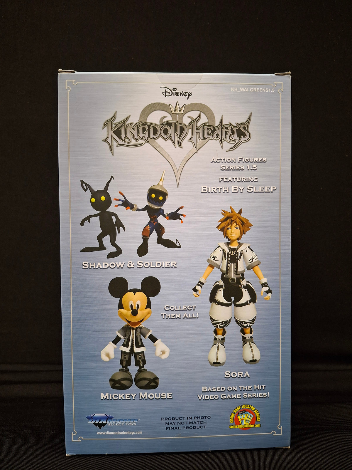 Disney Kingdom Hearts Shadow & Soldier Figures Diamond Select series 1.5, B-04