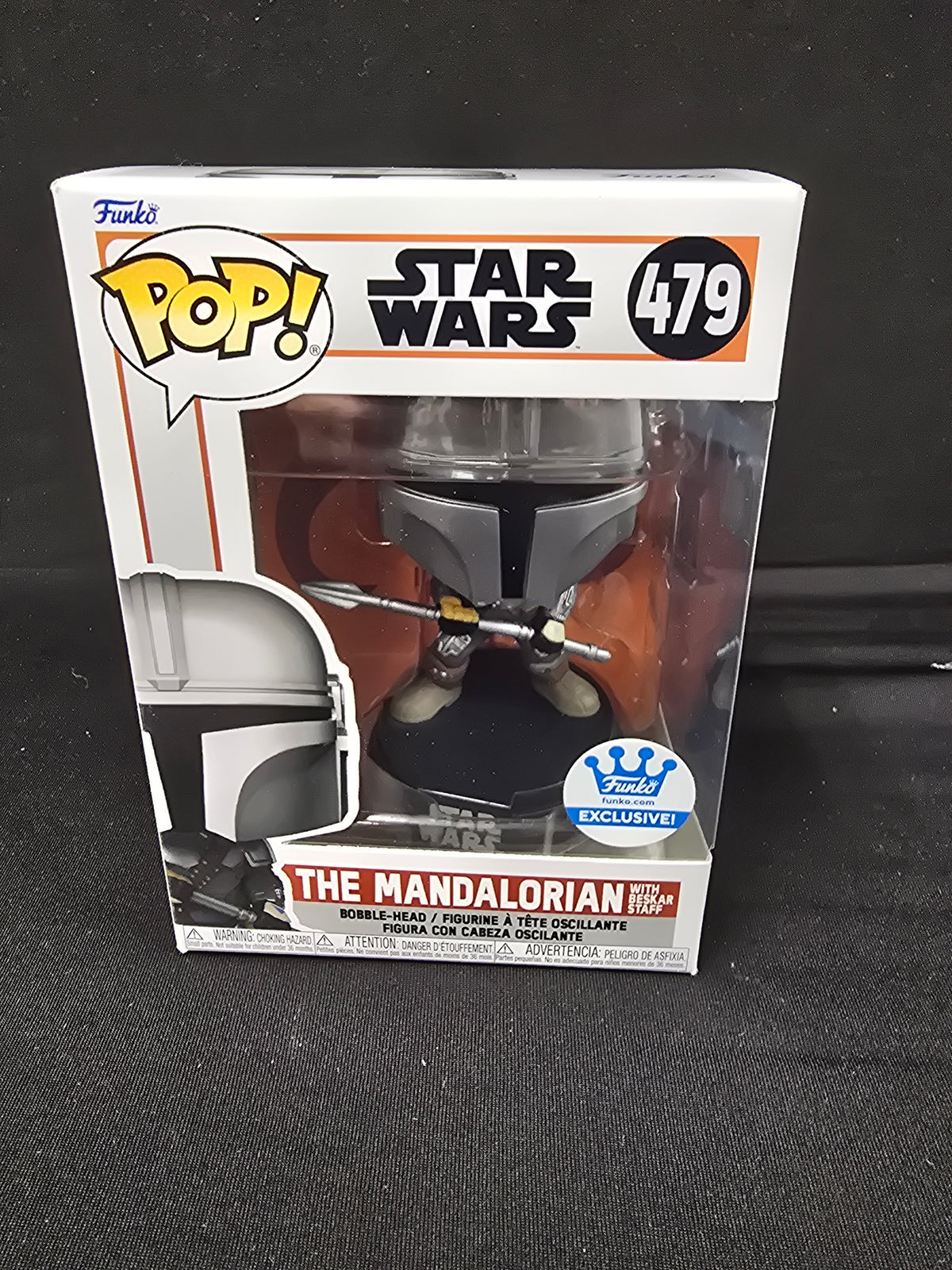 Star Wars - The Mandalorian w/ Beskar Staff (Funko Shop Exclusive)