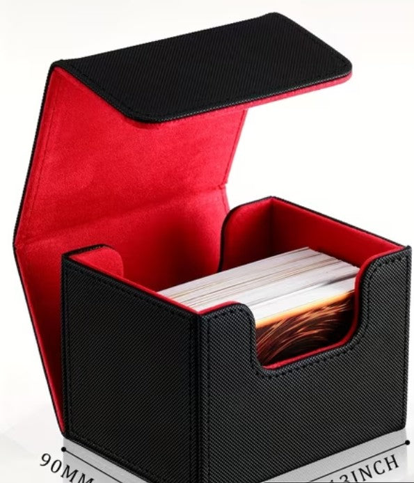 Deck Box Magnetic Flip Lid 100+