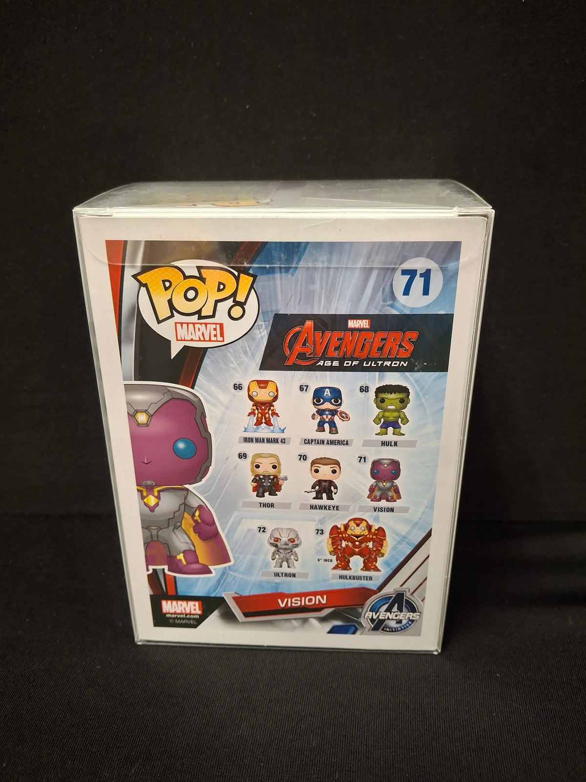 Funko POP! Marvel Avengers Age of Ultron Vision #71 [Phasing] Exclusive JJ0230WH