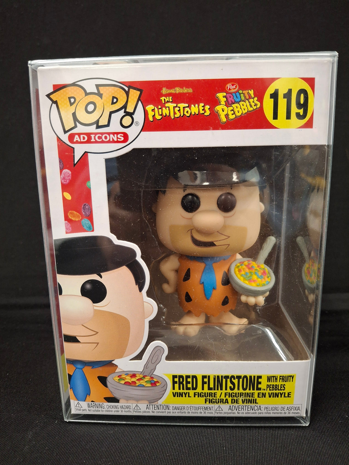 The Flintstones Fruity Pebbles - Fred Flintstone w/ Fruity Pebbles