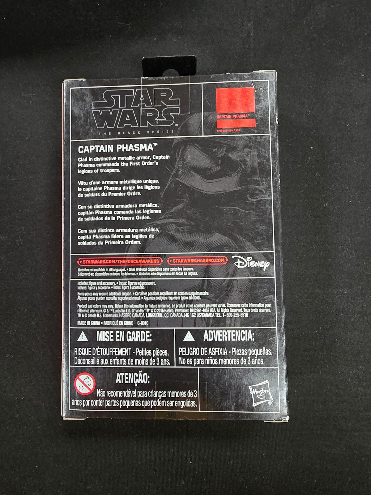 Star Wars The Black Series - Captain Phasma (B7758/B4054)