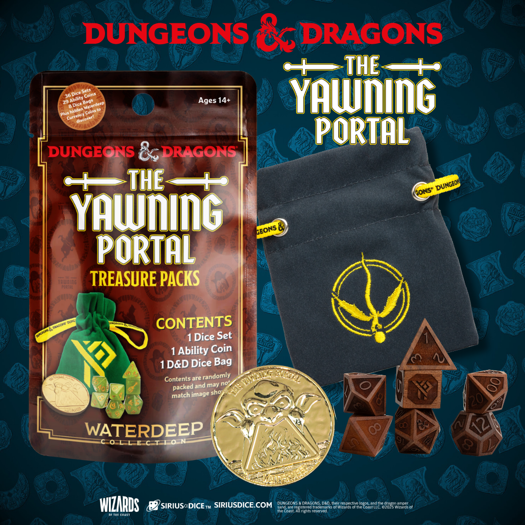 The Yawning Portal Waterdeep Treasure Packs