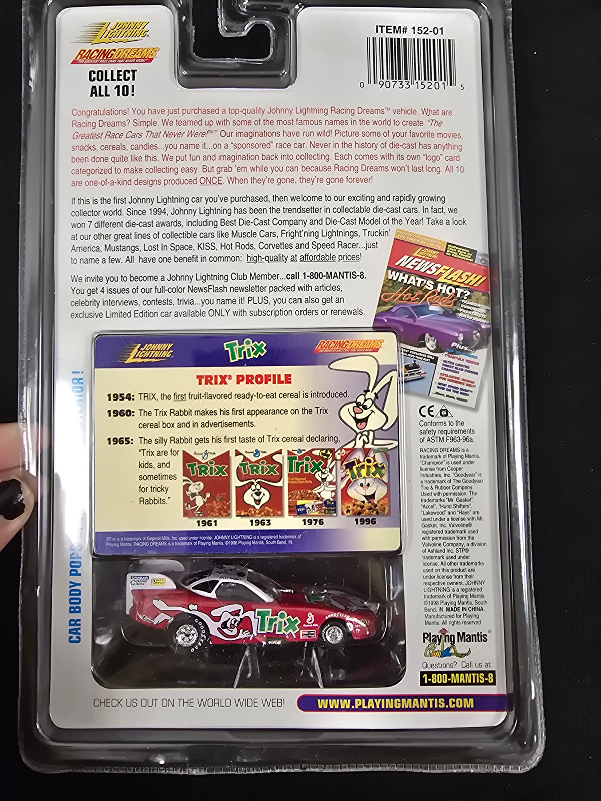 Johnny Lightning Racing Dreams - Trix