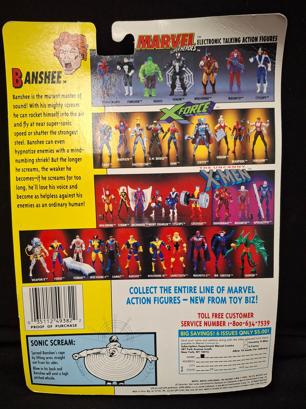 The Uncanny X-Men - Banshee