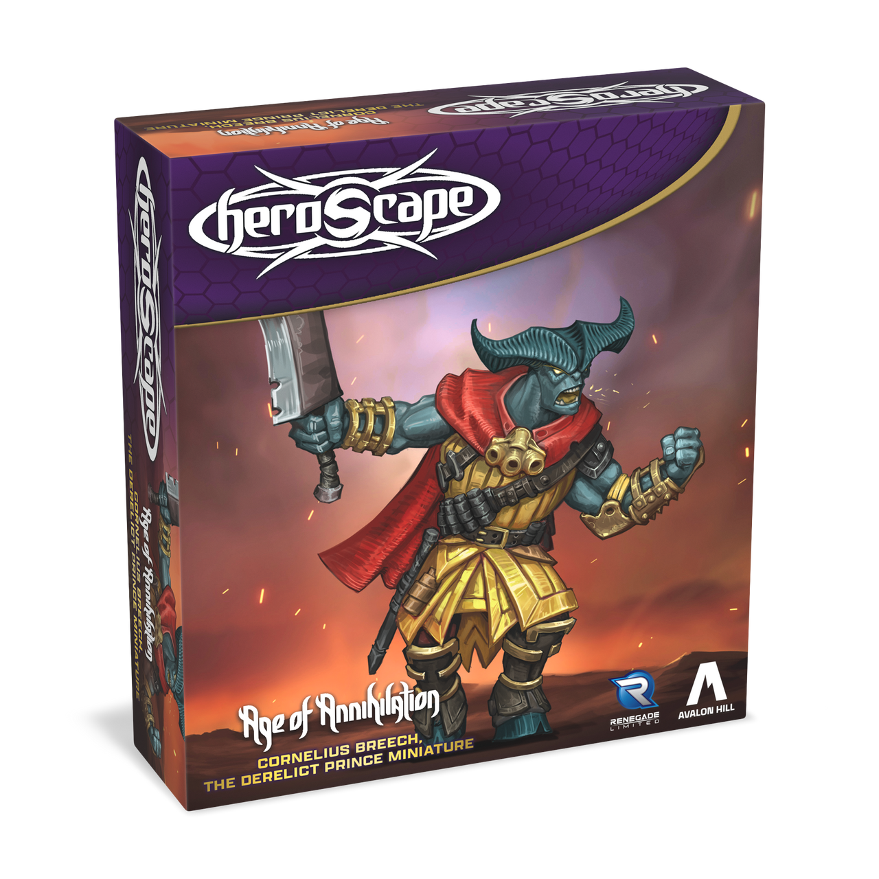 Hero Scape: Age of Annihilation - Cornelius Breech The Derelict Prince Miniature